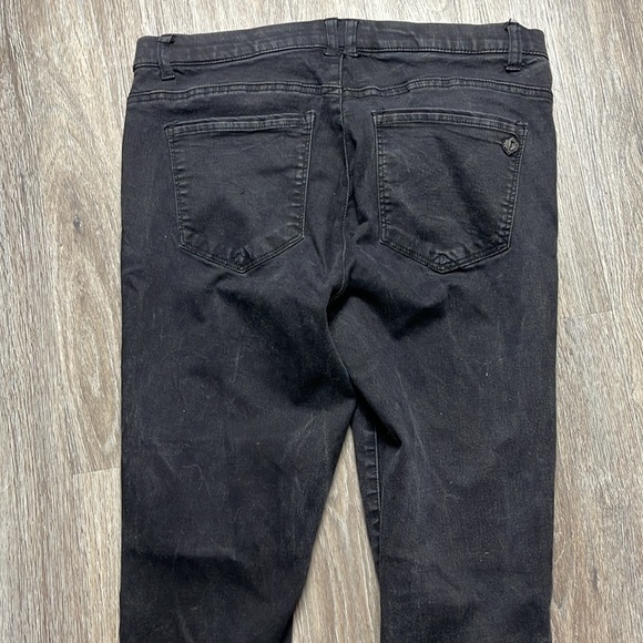 Democracy “AbTechnology” Black Skinny Jeans 12 Petite - Picture 9 of 11